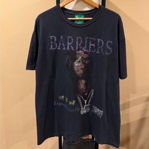 Barriers Pop Smoke Legend Lives On Black Chains Rap Tee